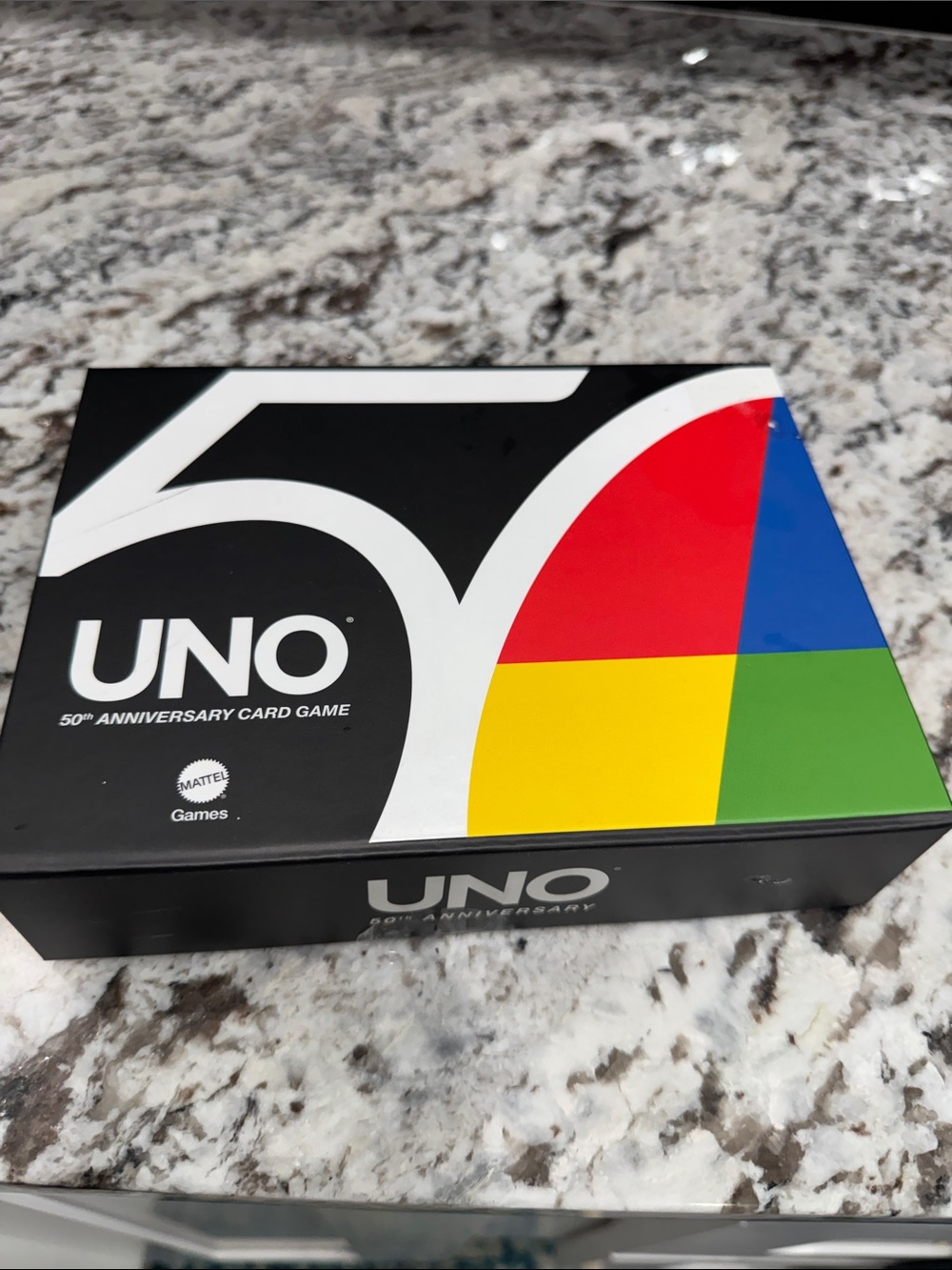 UNO 50th Anniversary Card Game - Multi Color